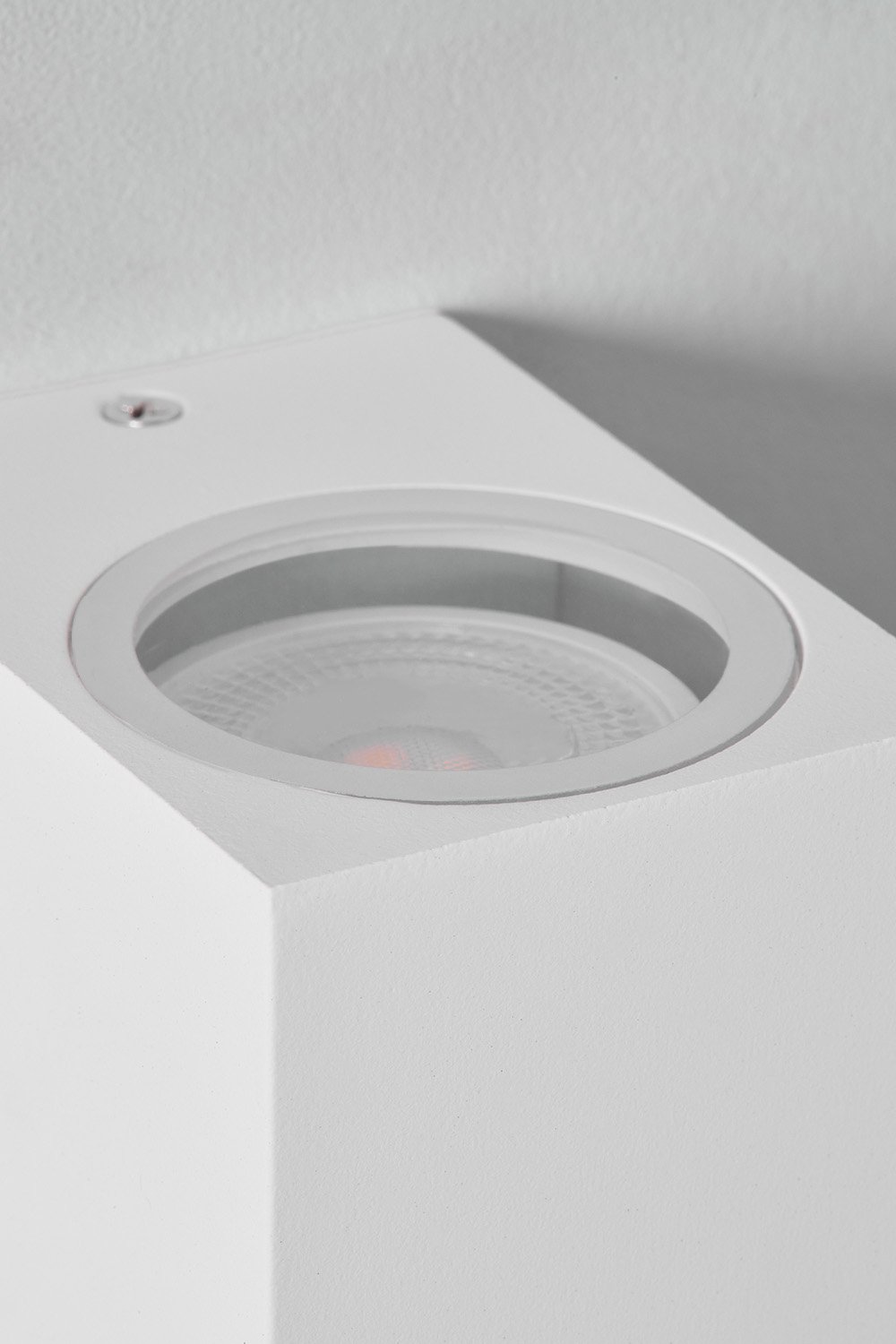 Applique da esterno in alluminio con 2 punti luce Dolton