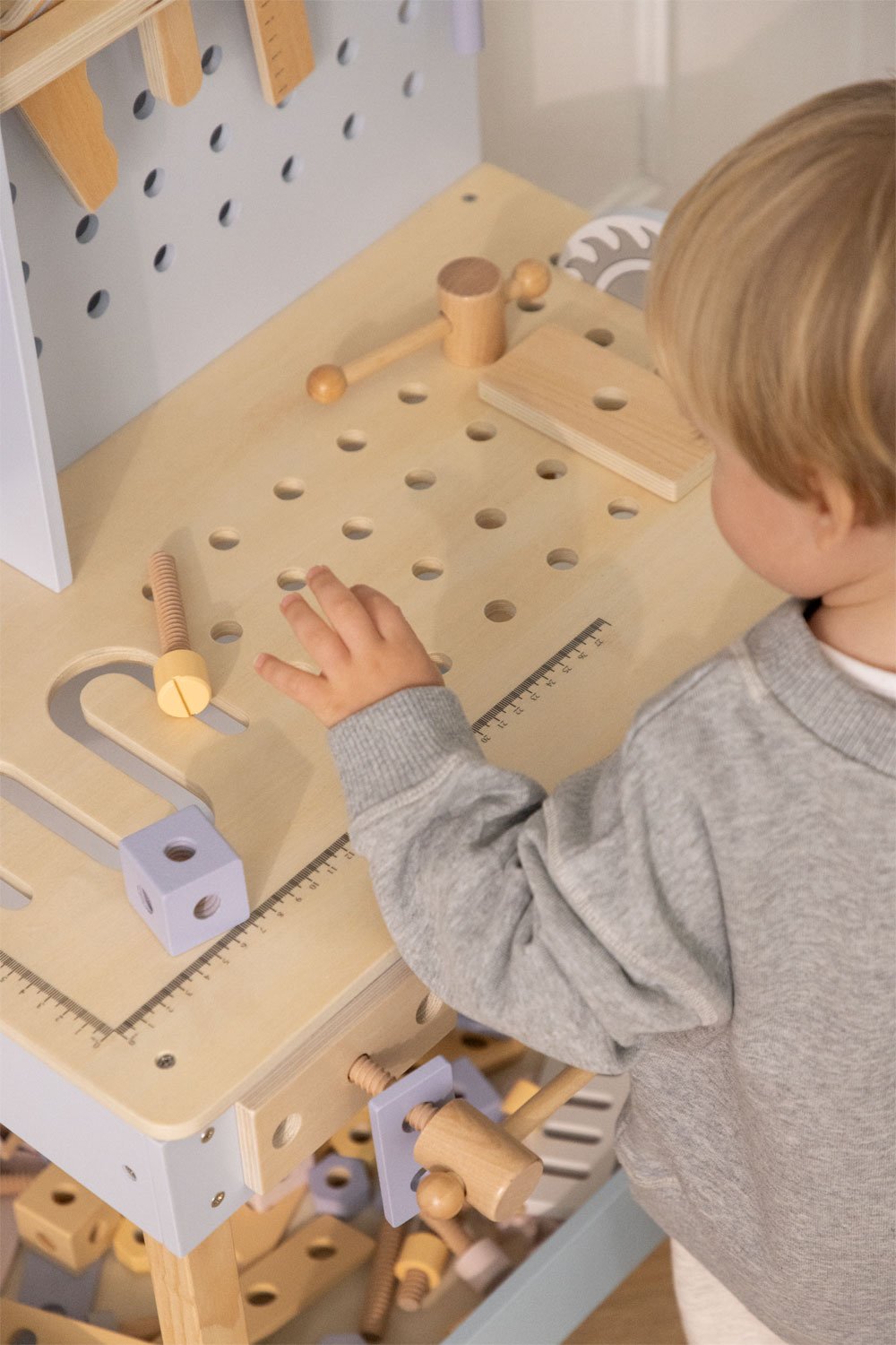 Banco di strumenti in legno Albiore Kids