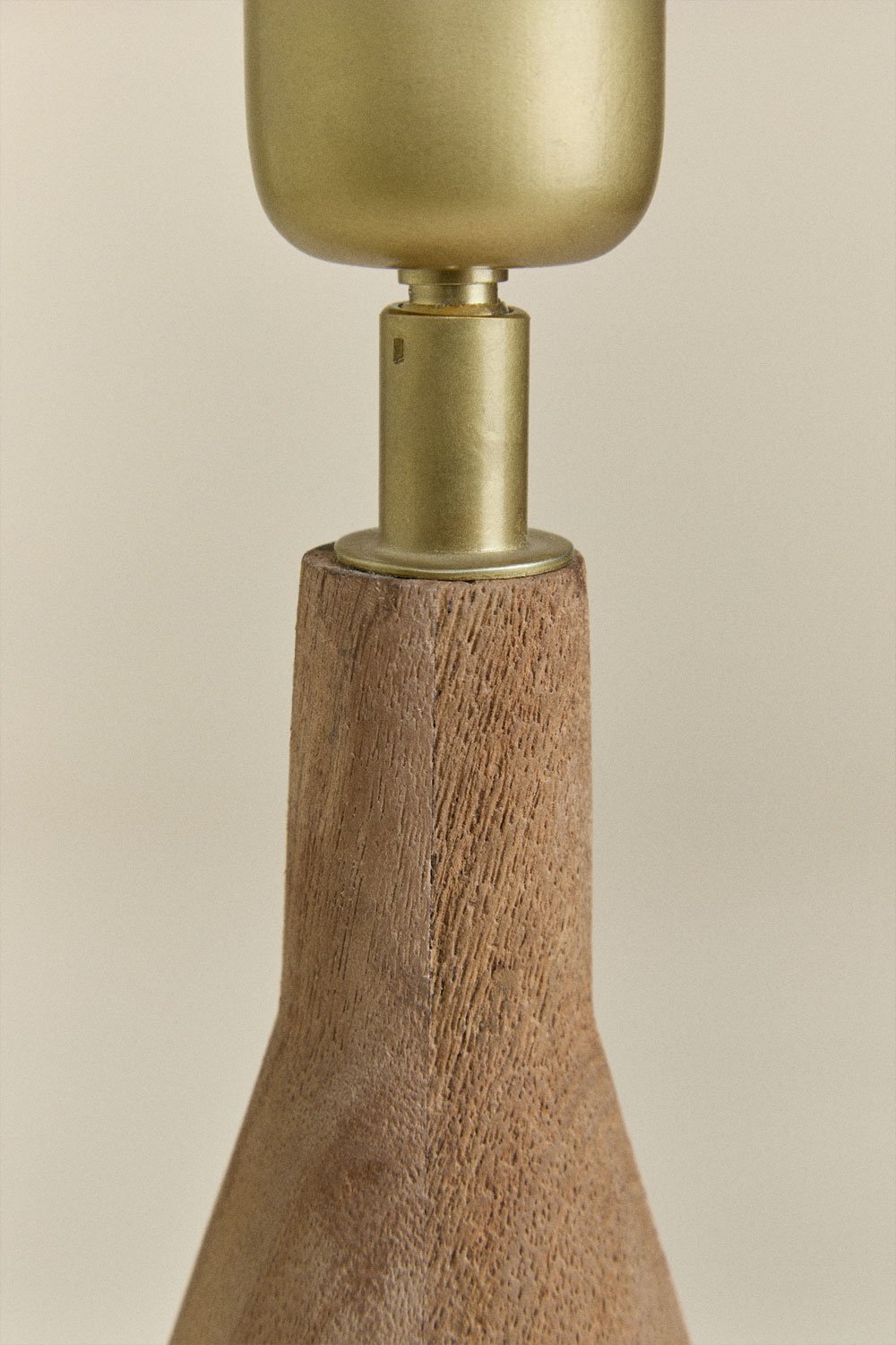 Base per lampada da tavolo ↑25 cm in legno di mango Alabama