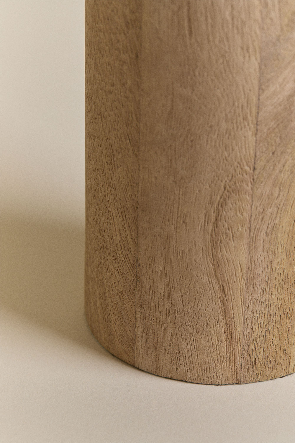 Base lampada da tavolo ↑30 cm in legno di mango Carolina