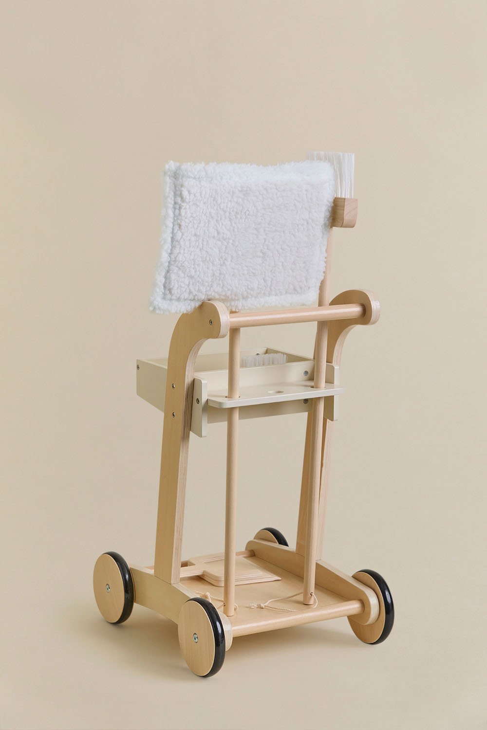 Carrello per la pulizia in legno per bambini Ashley