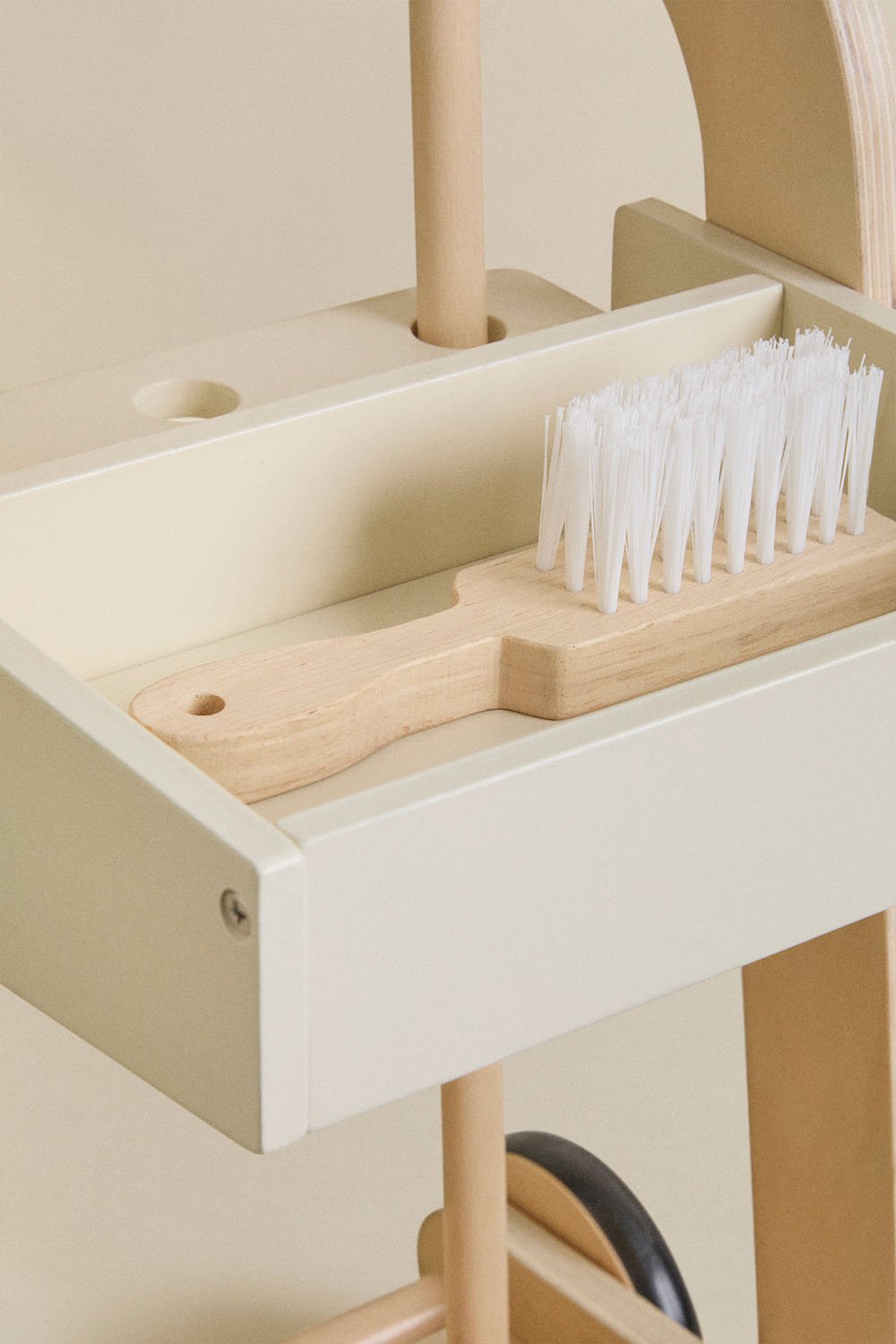 Carrello per la pulizia in legno per bambini Ashley