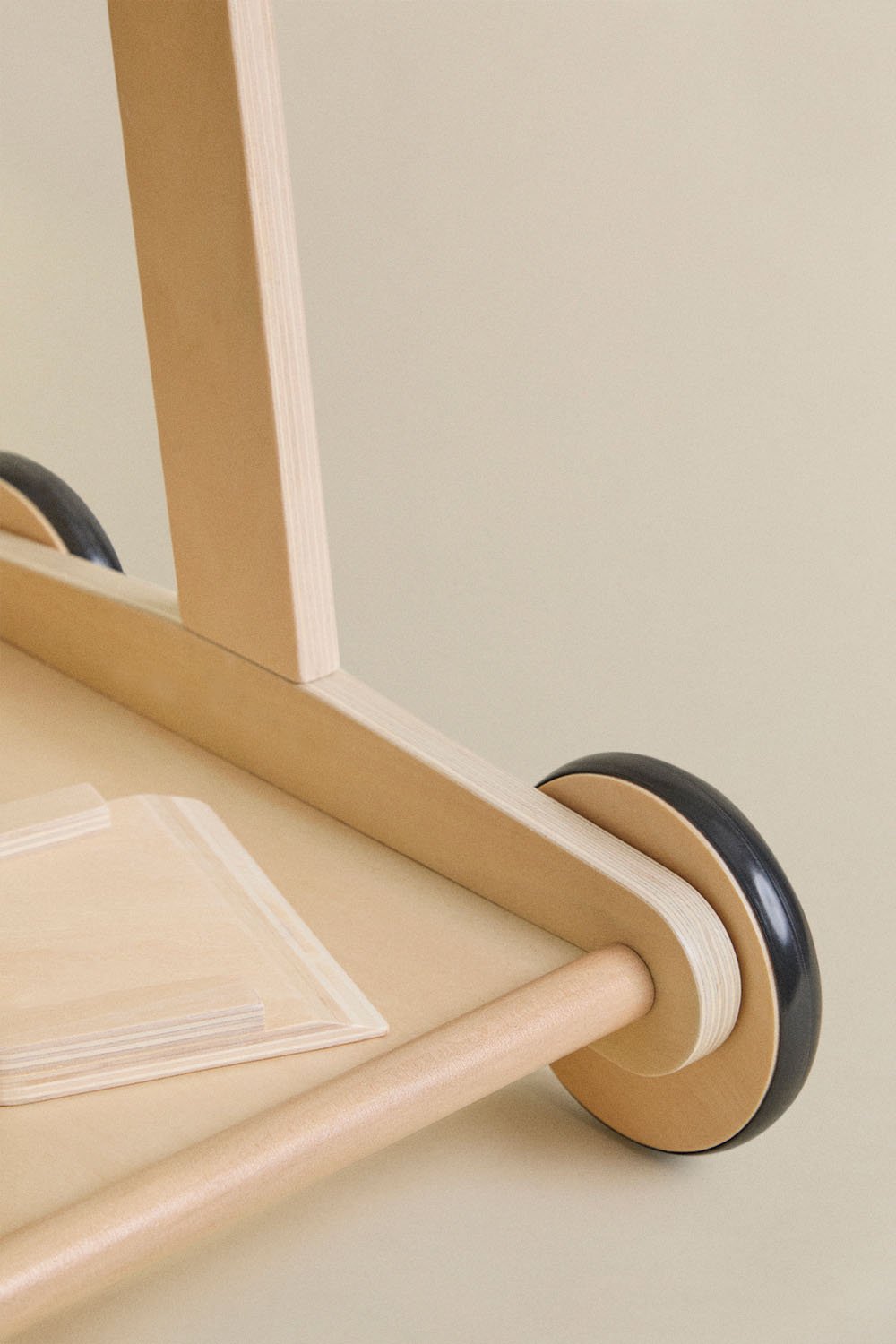 Carrello per la pulizia in legno per bambini Ashley