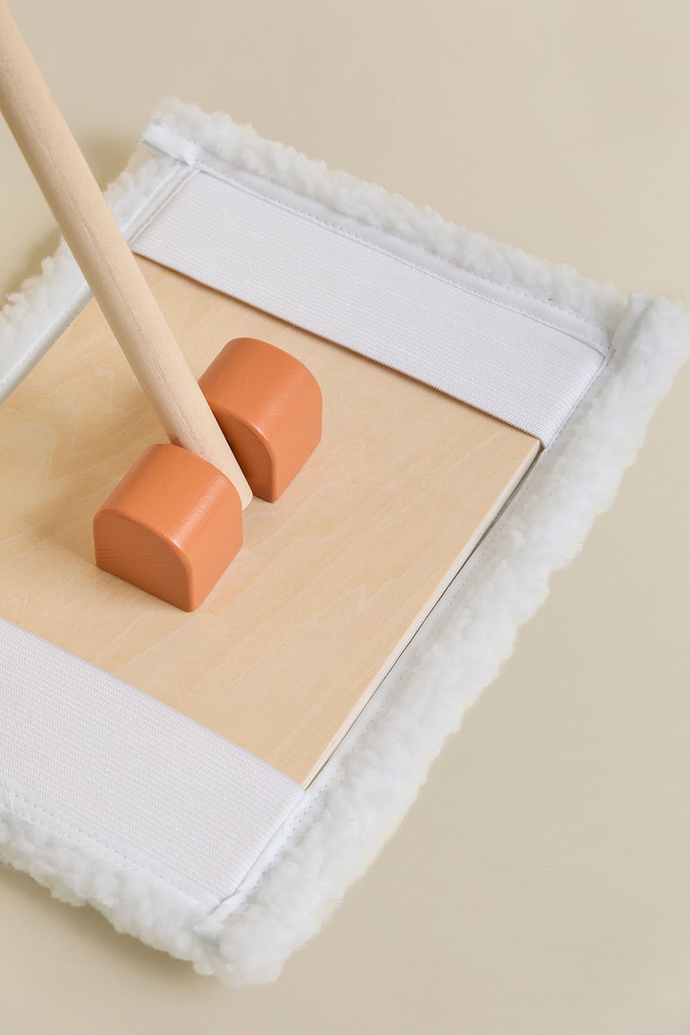 Carrello per la pulizia in legno per bambini Ashley