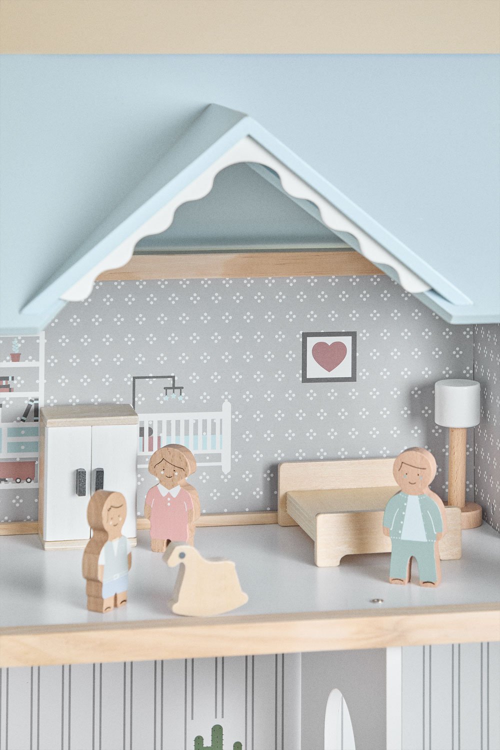 Casa delle bambole in legno Elizabeth Kids