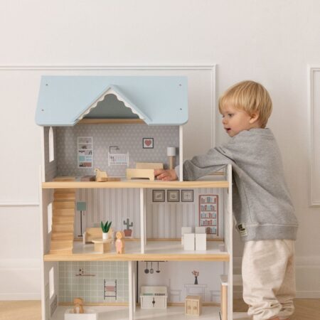 Casa delle bambole in legno Elizabeth Kids