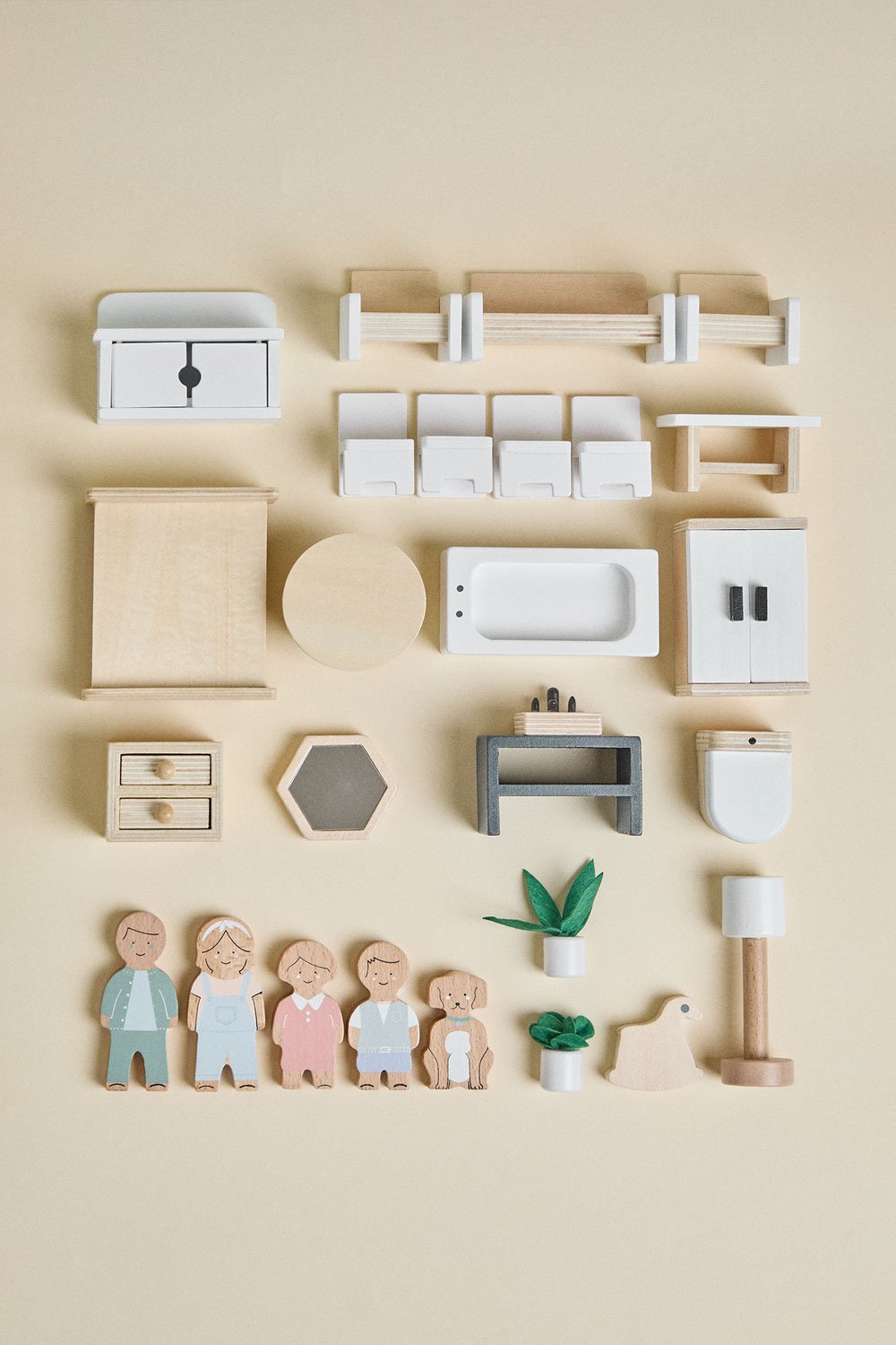 Casa delle bambole in legno Elizabeth Kids