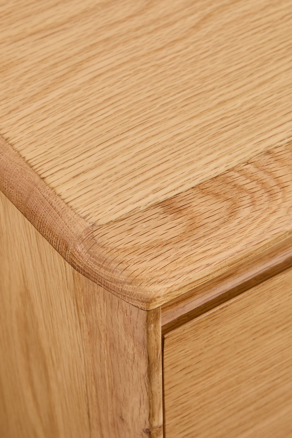 Cassettiera a 6 cassetti in legno di rovere Treveris