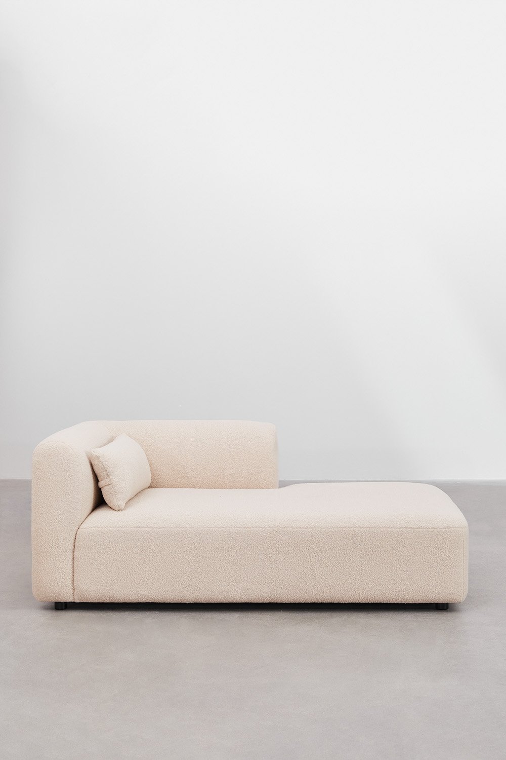 Chaise longue destra per divano componibile Fogler