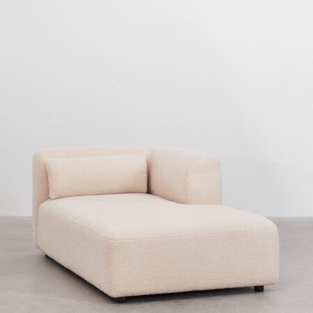 Chaise longue destra per divano componibile Fogler