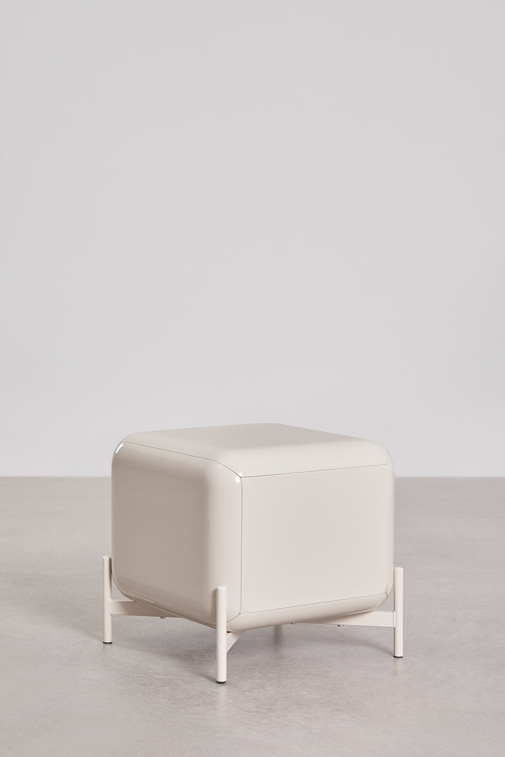 Comodino 45x45 cm in MDF Alazne