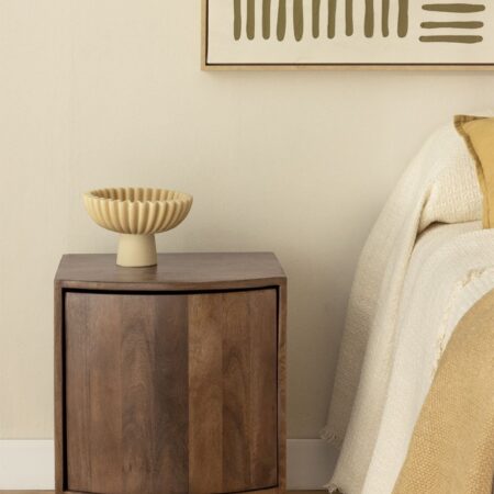 Comodino Atlanta in legno 40x35 cm