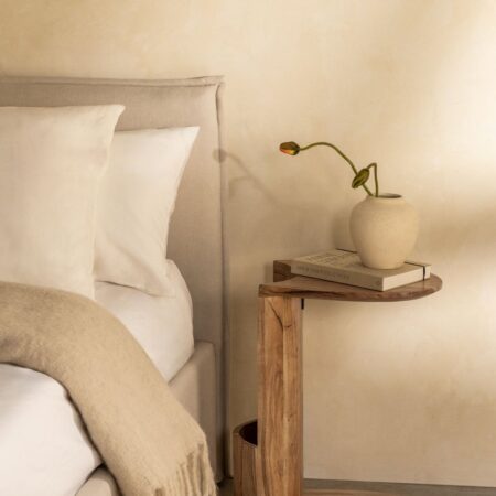 Comodino in legno Kenoly 45x30 cm