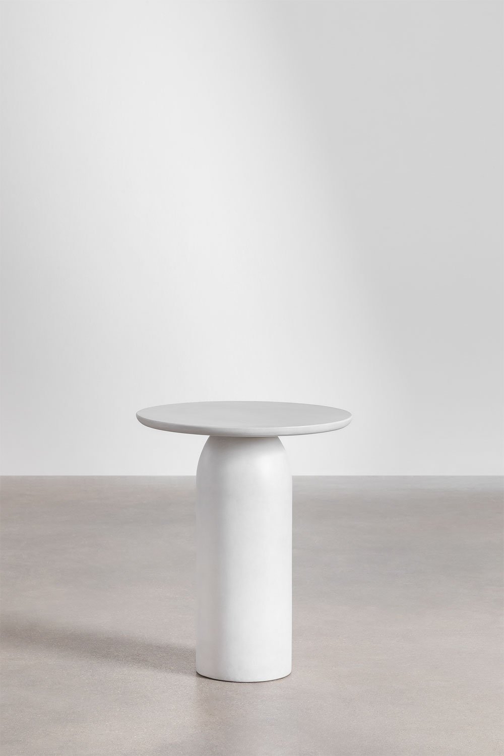 Tavolino rotondo in cemento (Ø45 cm) Layana