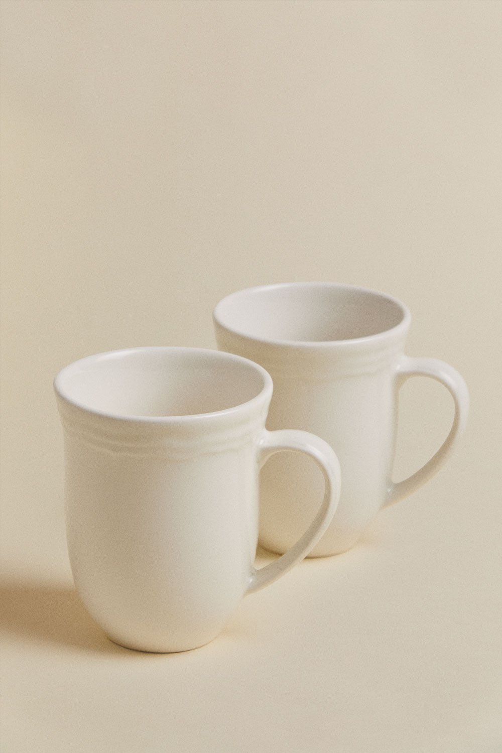 Confezione da 2 tazze in new bone china 38 cl Oritia