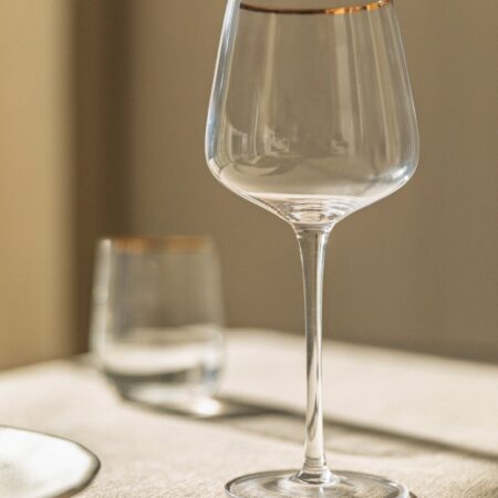 Confezione 4 bicchieri da vino rosso in vetro 40 cl Olaya