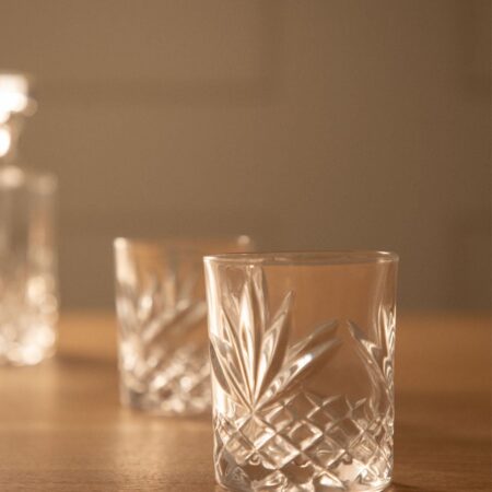 Confezione 4 bicchieri in vetro 31 cl Worena