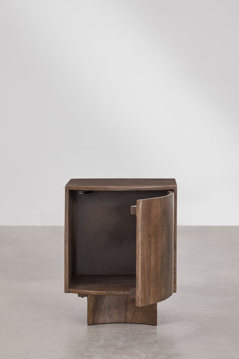 Confezione da 2 comodini 40x35 cm in legno Atlanta