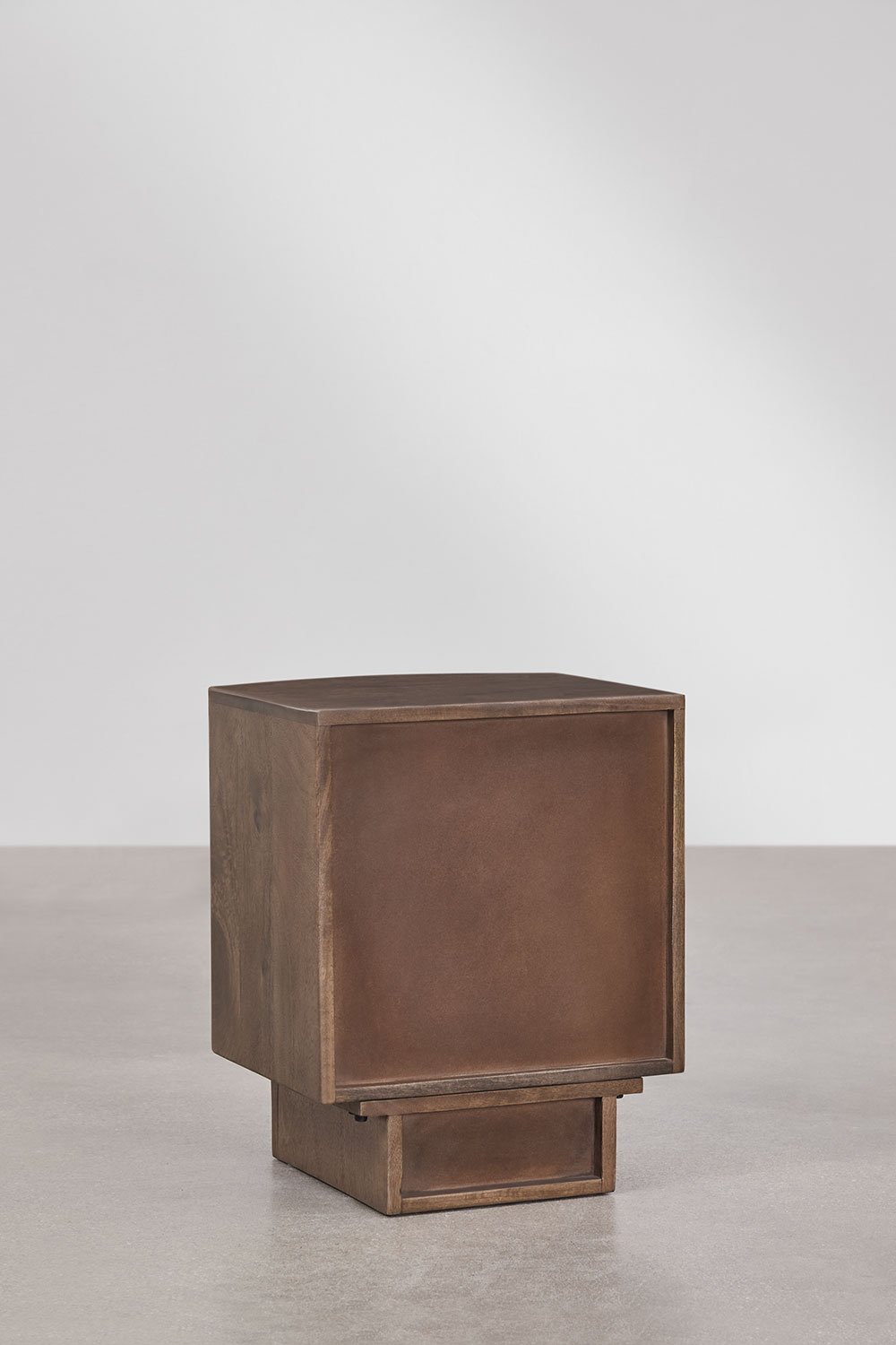 Confezione da 2 comodini 40x35 cm in legno Atlanta