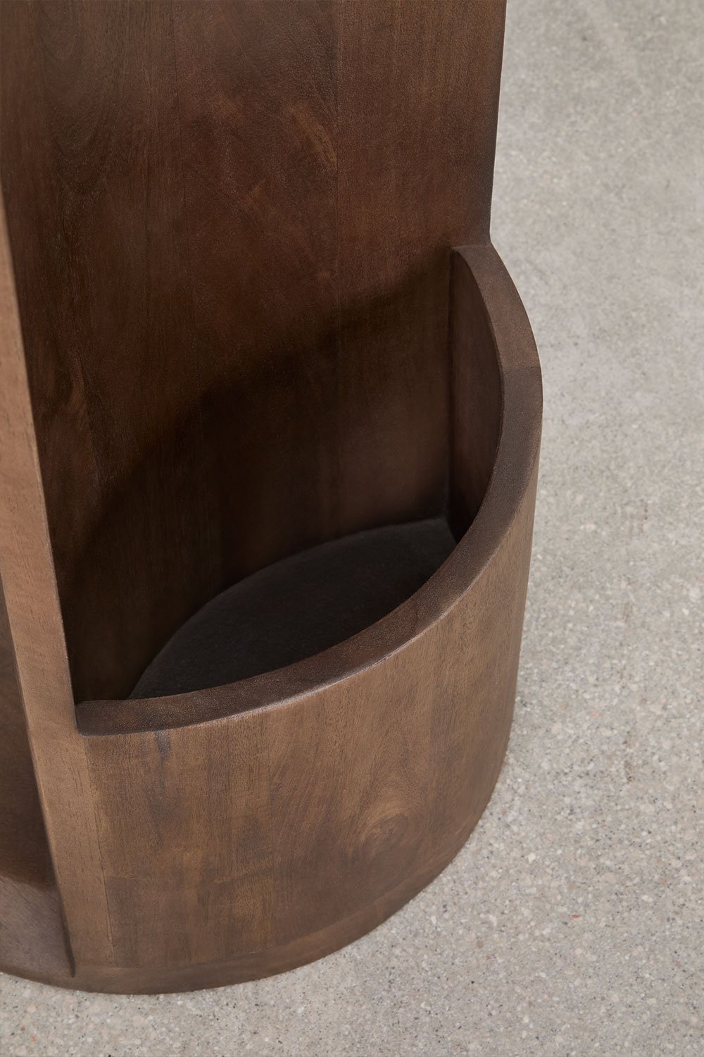 Confezione da 2 comodini 45x30 cm in legno Kenoly