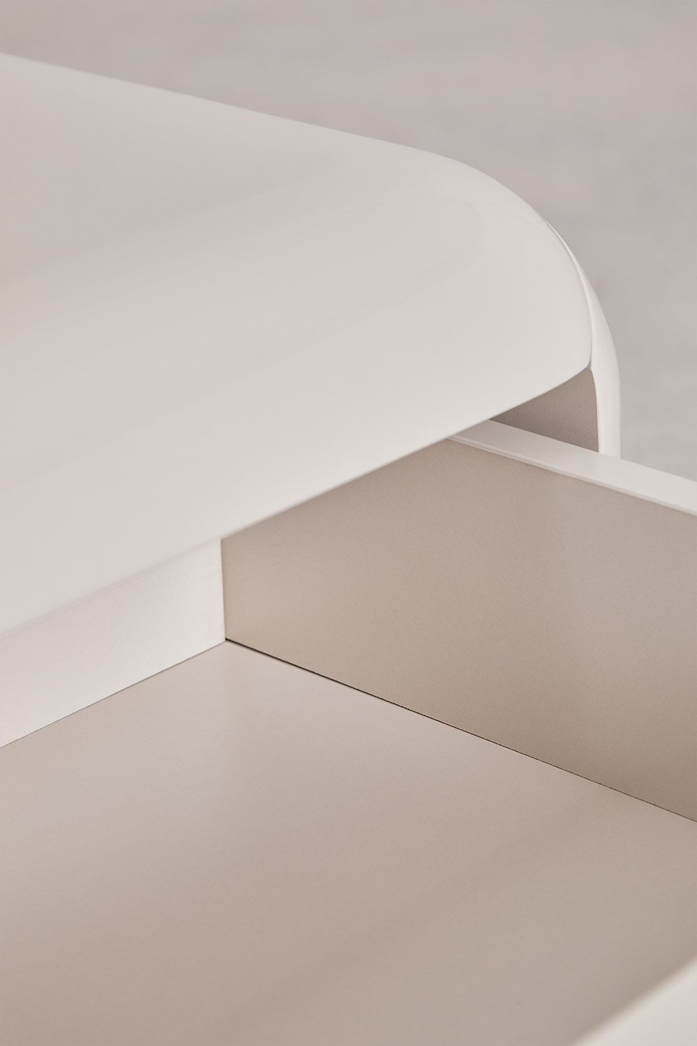 Confezione da 2 comodini 45x45 cm in MDF Alazne