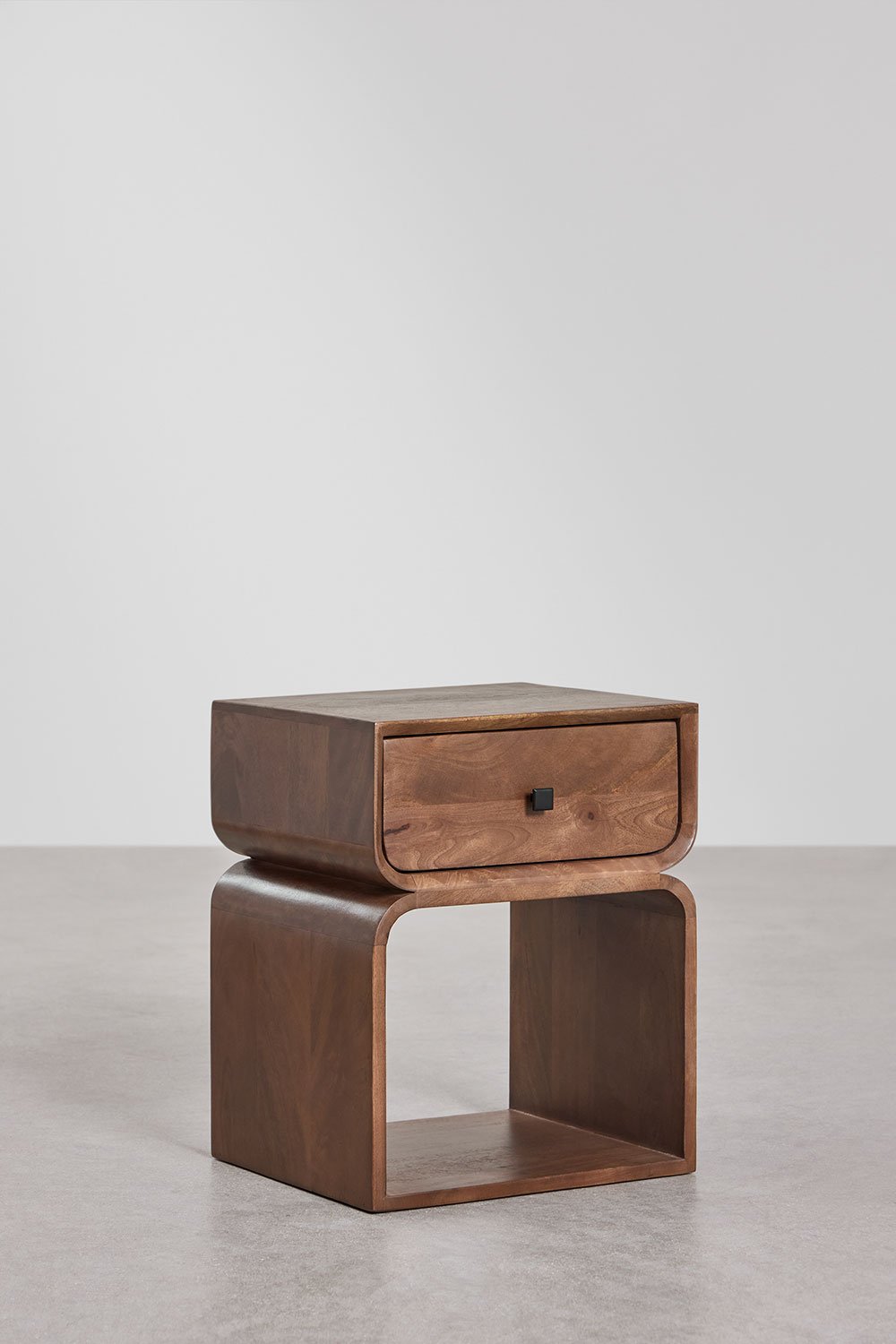 Confezione da 2 comodini Ferni in legno, 40x35 cm