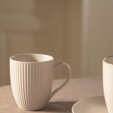 Confezione da 2 tazze in new bone China 35 cl Elmora