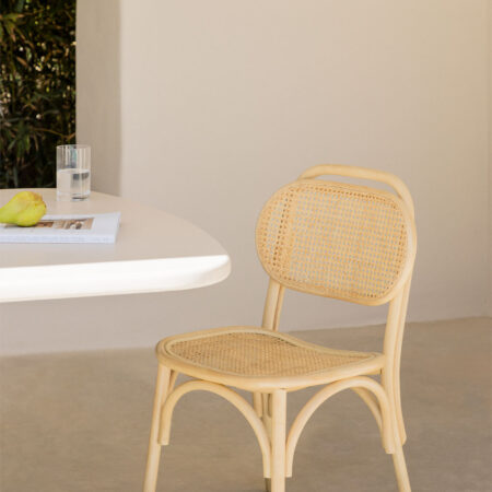 Confezione da 2 sedie da giardino in rattan California