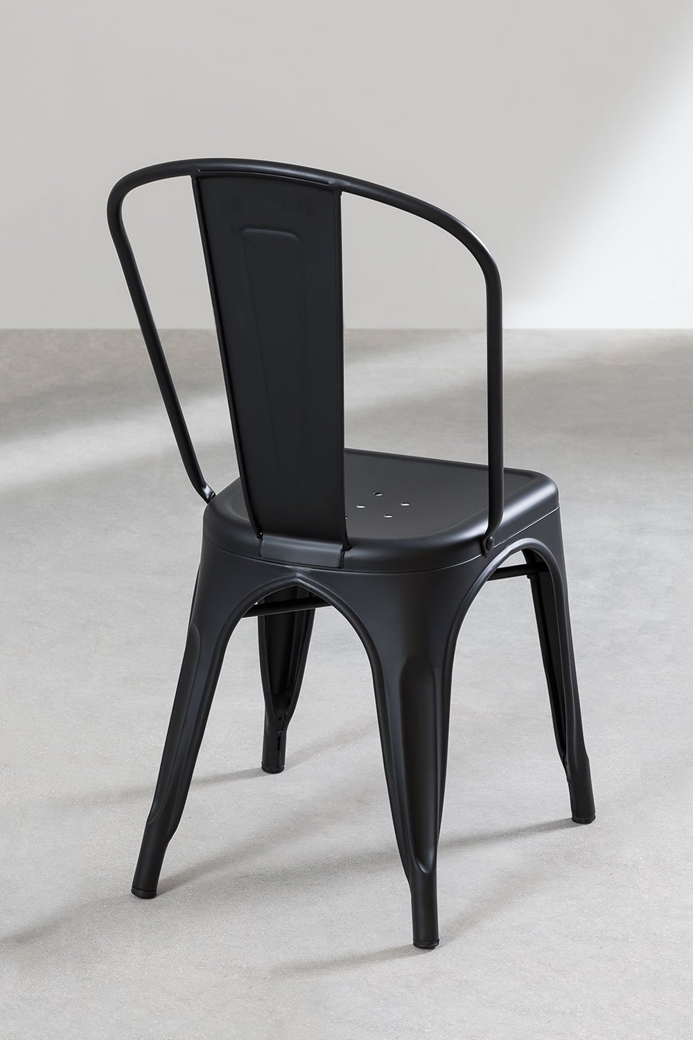 Confezione da 2 sedie da pranzo impilabili Lix opache