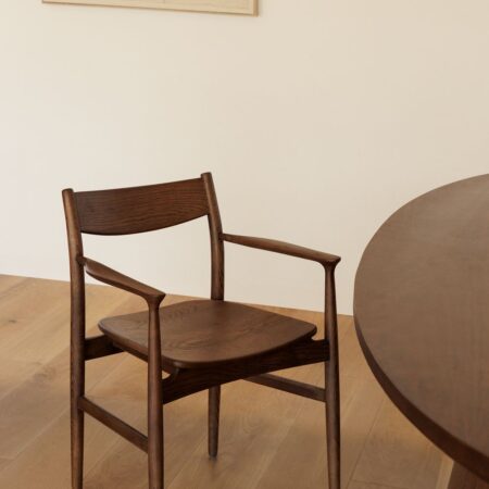 Set di 2 sedie da pranzo in legno di rovere Mireita