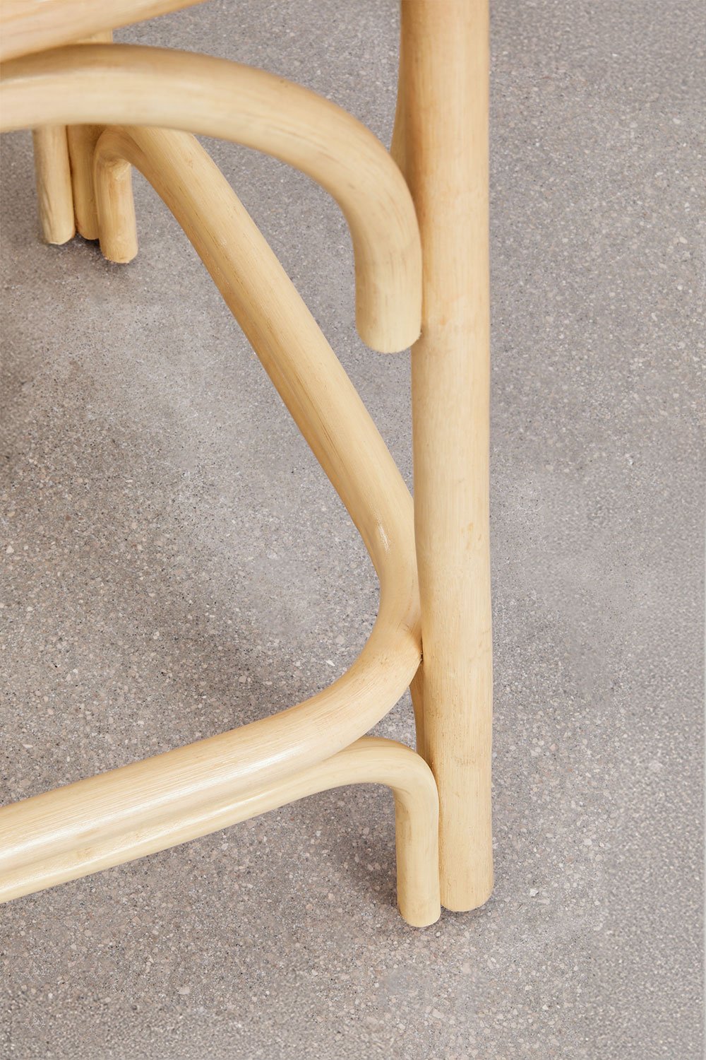 Confezione da 2 sgabelli alti ↑65 cm in rattan California