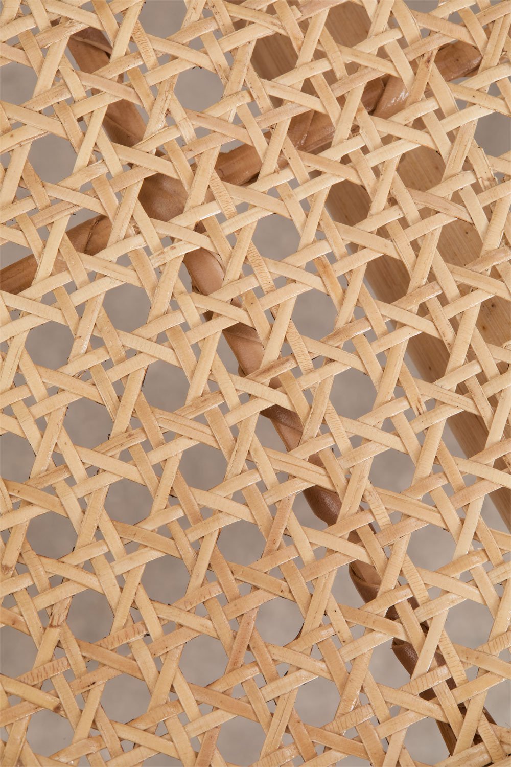 Confezione da 2 sgabelli alti ↑65 cm in rattan California