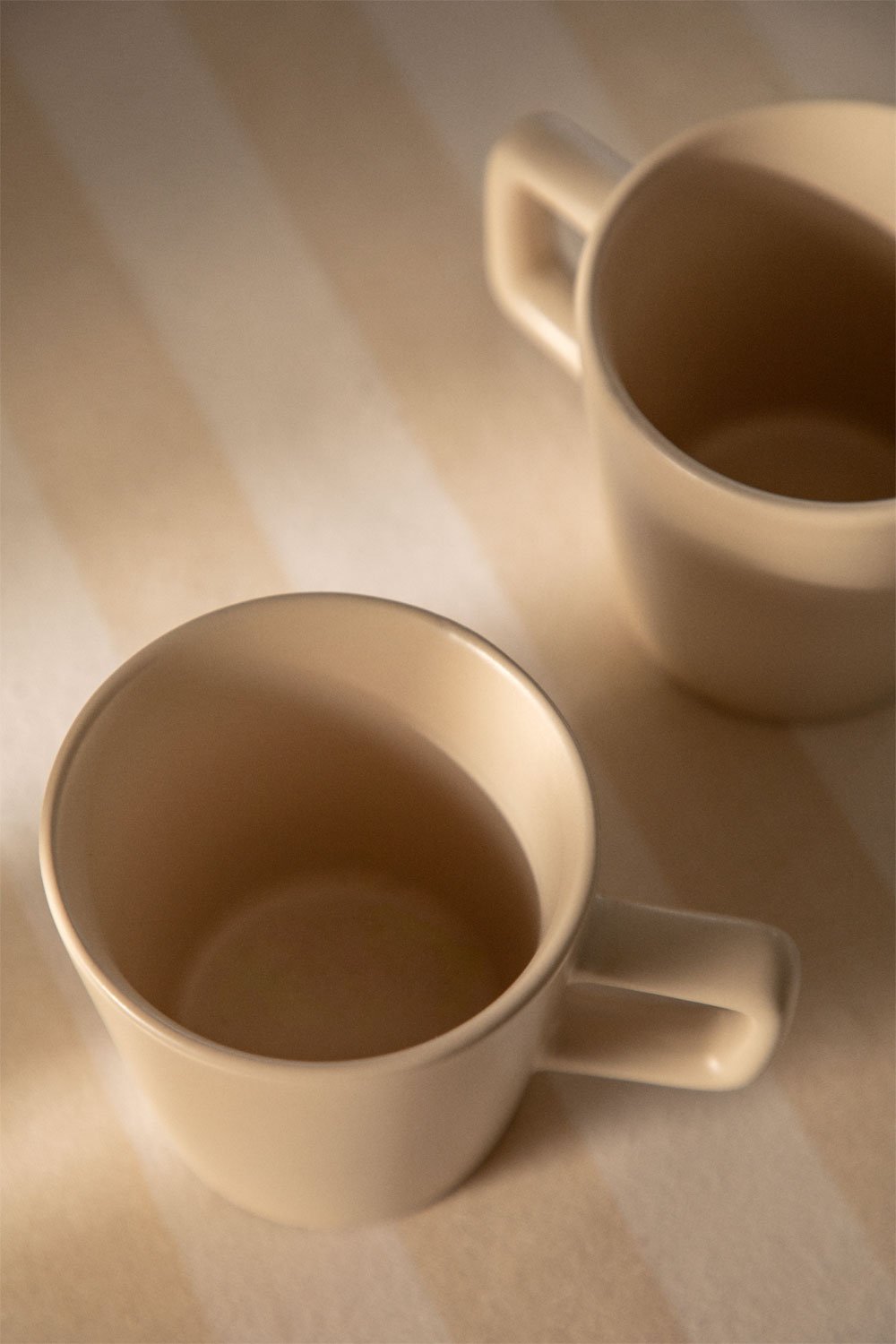 Confezione da 2 tazzine da caffè da 31cl in gres Sillex