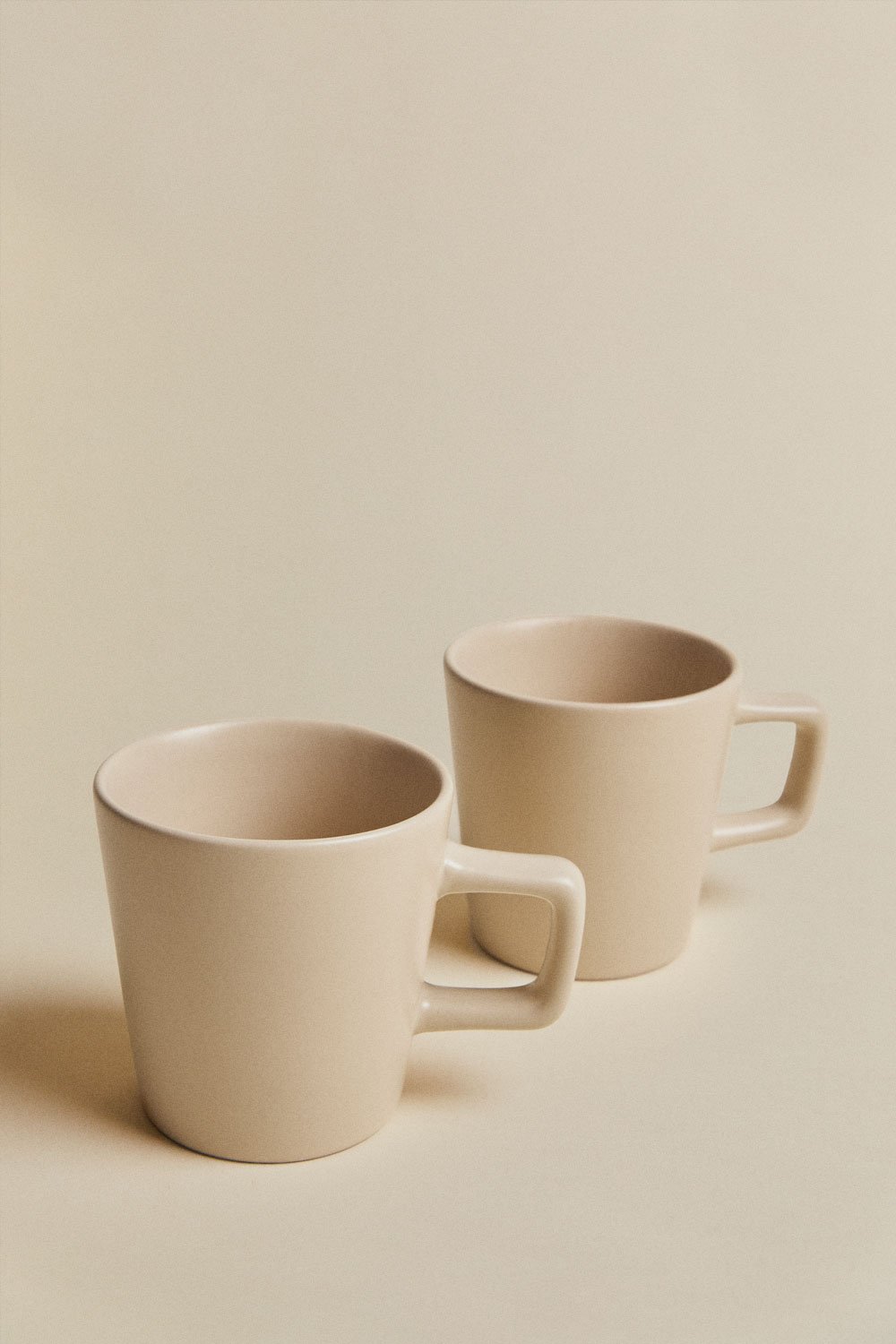 Confezione da 2 tazzine da caffè da 31cl in gres Sillex