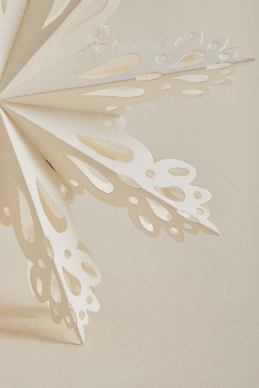 Confezione da 3 decorazioni natalizie in carta Vericsel