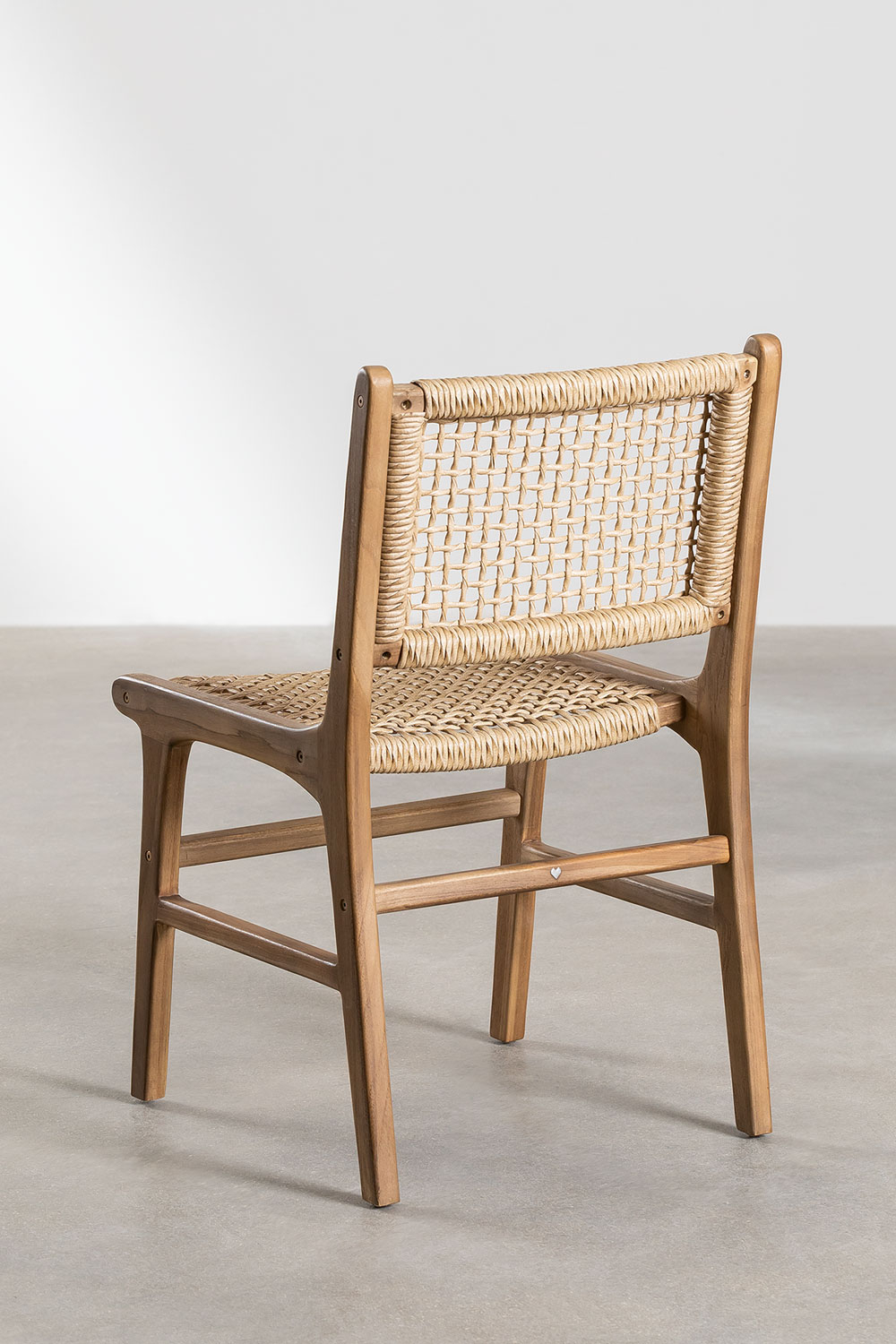 Confezione da 4 sedie da giardino in legno di teak Malmö