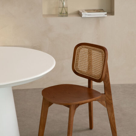 Confezione da 4 sedie da pranzo in legno Defne
