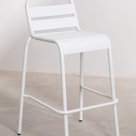 Confezione da 4 sgabelli alti Janti da 75 cm impilabili