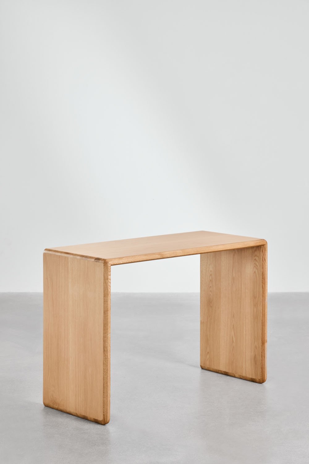 Consolle in legno di rovere Treveris