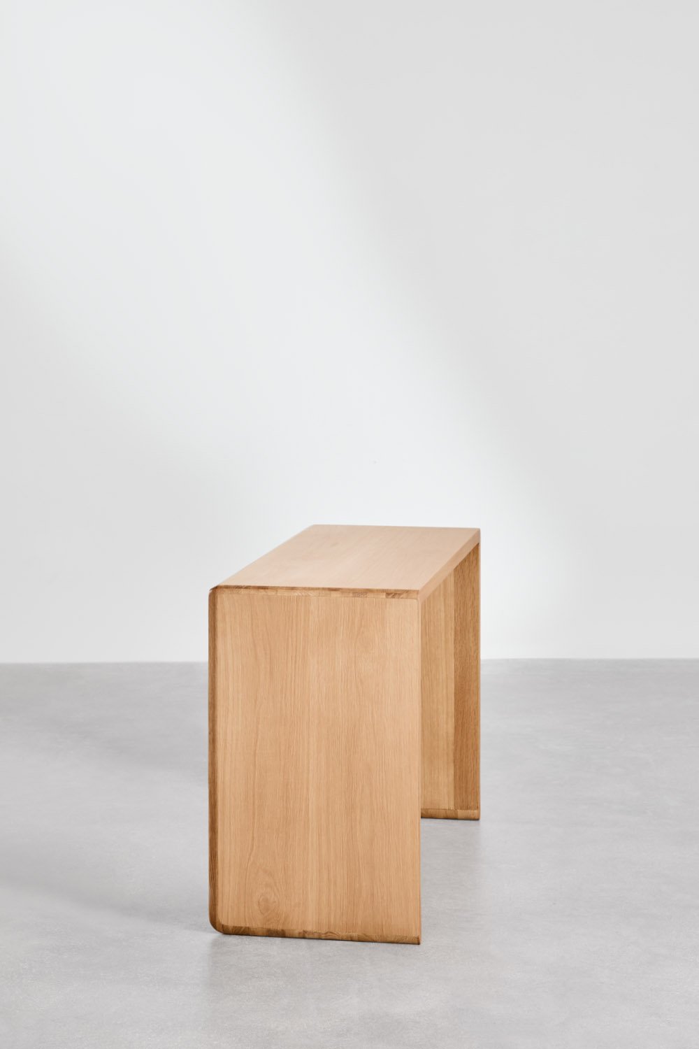 Consolle in legno di rovere Treveris