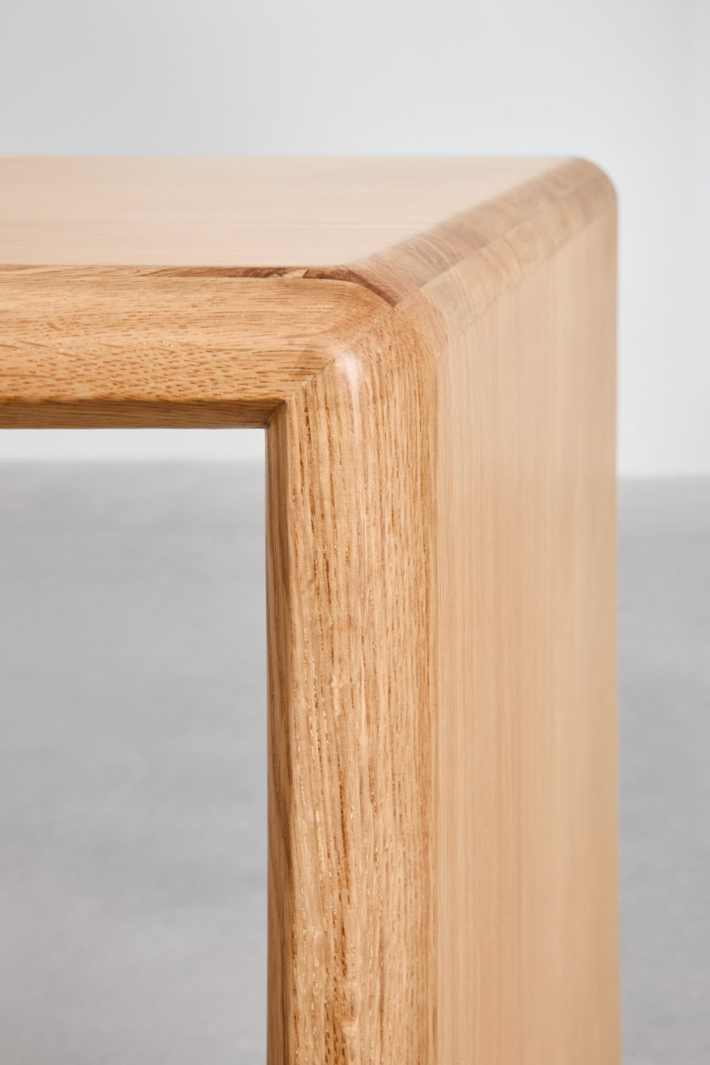 Consolle in legno di rovere Treveris
