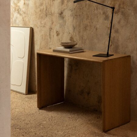 Consolle in legno di rovere Treveris
