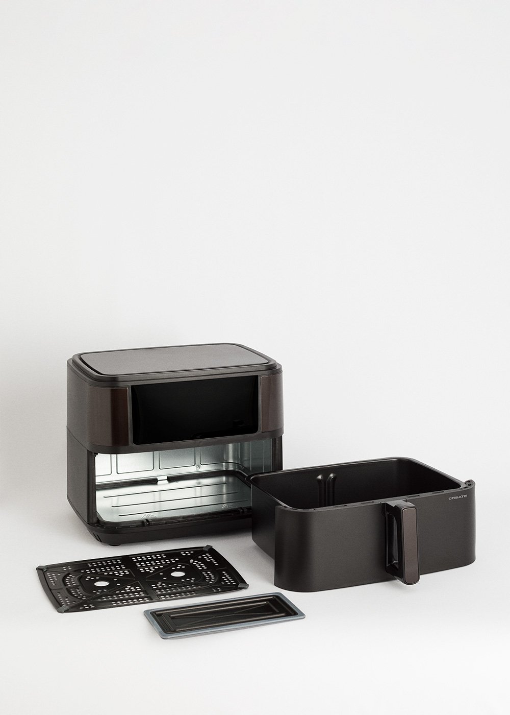 CREATE - AIR FRYER DUAL - Friggitrice senza olio da 10 L con separatore