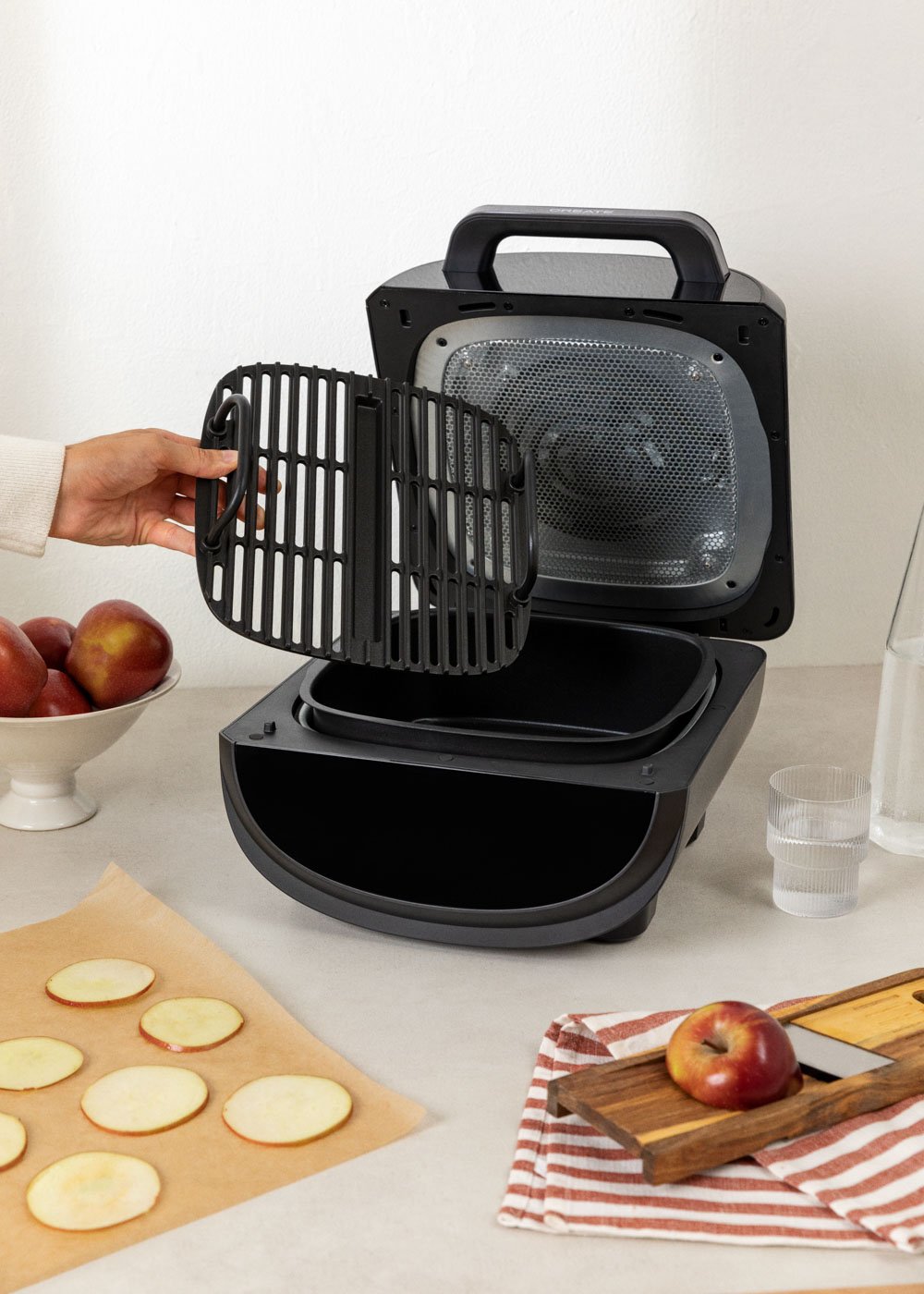CREATE - AIR FRYER GRILL - Friggitrice senza olio con grill 6.2 L