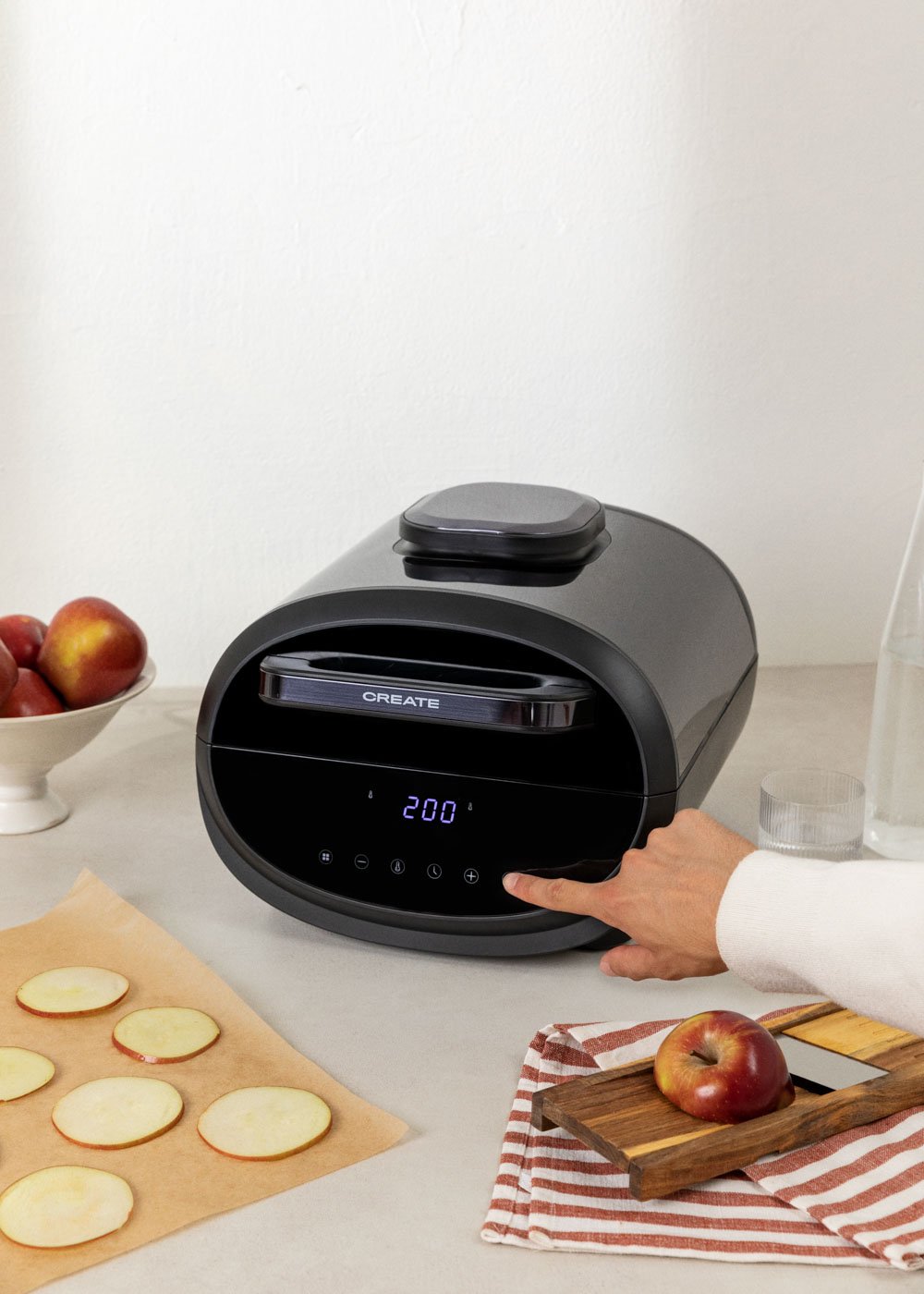 CREATE - AIR FRYER GRILL - Friggitrice senza olio con grill 6.2 L