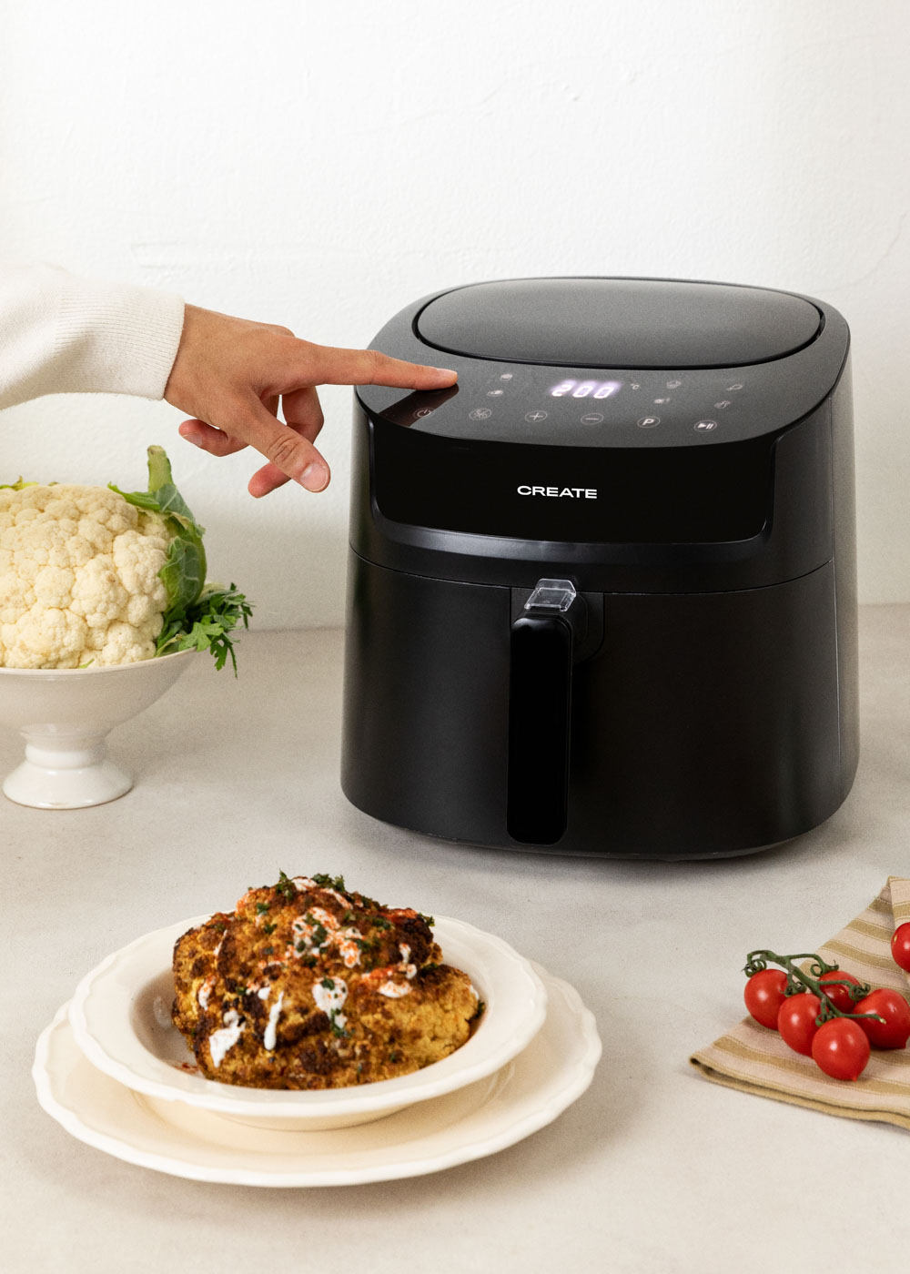 CREATE - AIR FRYER PRO LARGE - Friggitrice senza olio 6.2 L