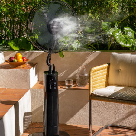 CREATE - AIR MIST PRO - Ventilatore nebulizzante oscillante con telecomando
