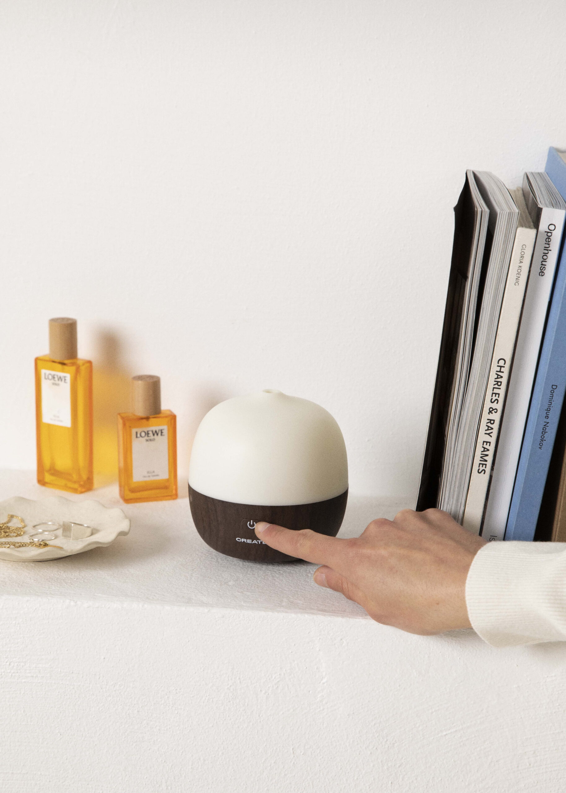 CREATE - AROMA STUDIO - Diffusore di aromi, umidificatore e lampadina a LED