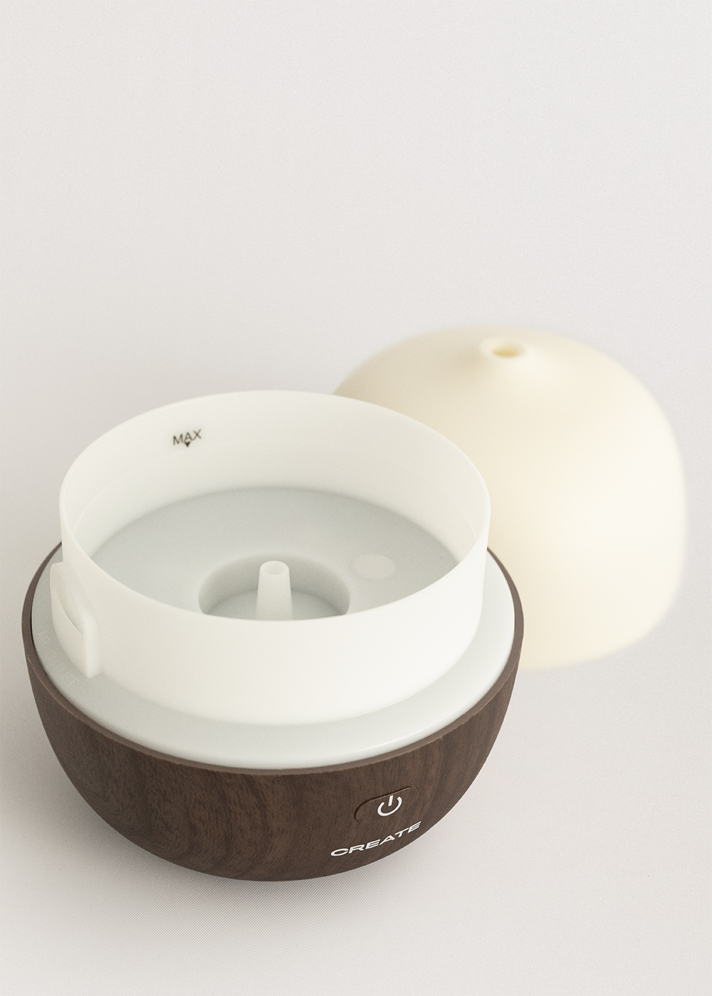 CREATE - AROMA STUDIO - Diffusore di aromi, umidificatore e lampadina a LED