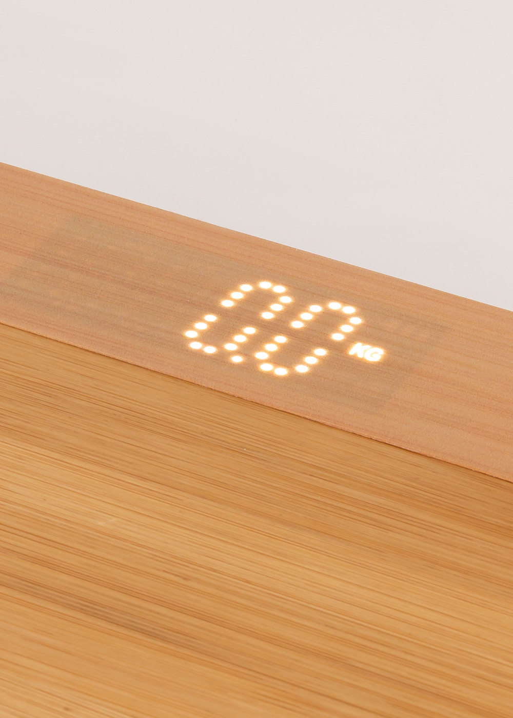 CREATE - BALANCE BODY BAMBOO - Bilancia da bagno in bambù